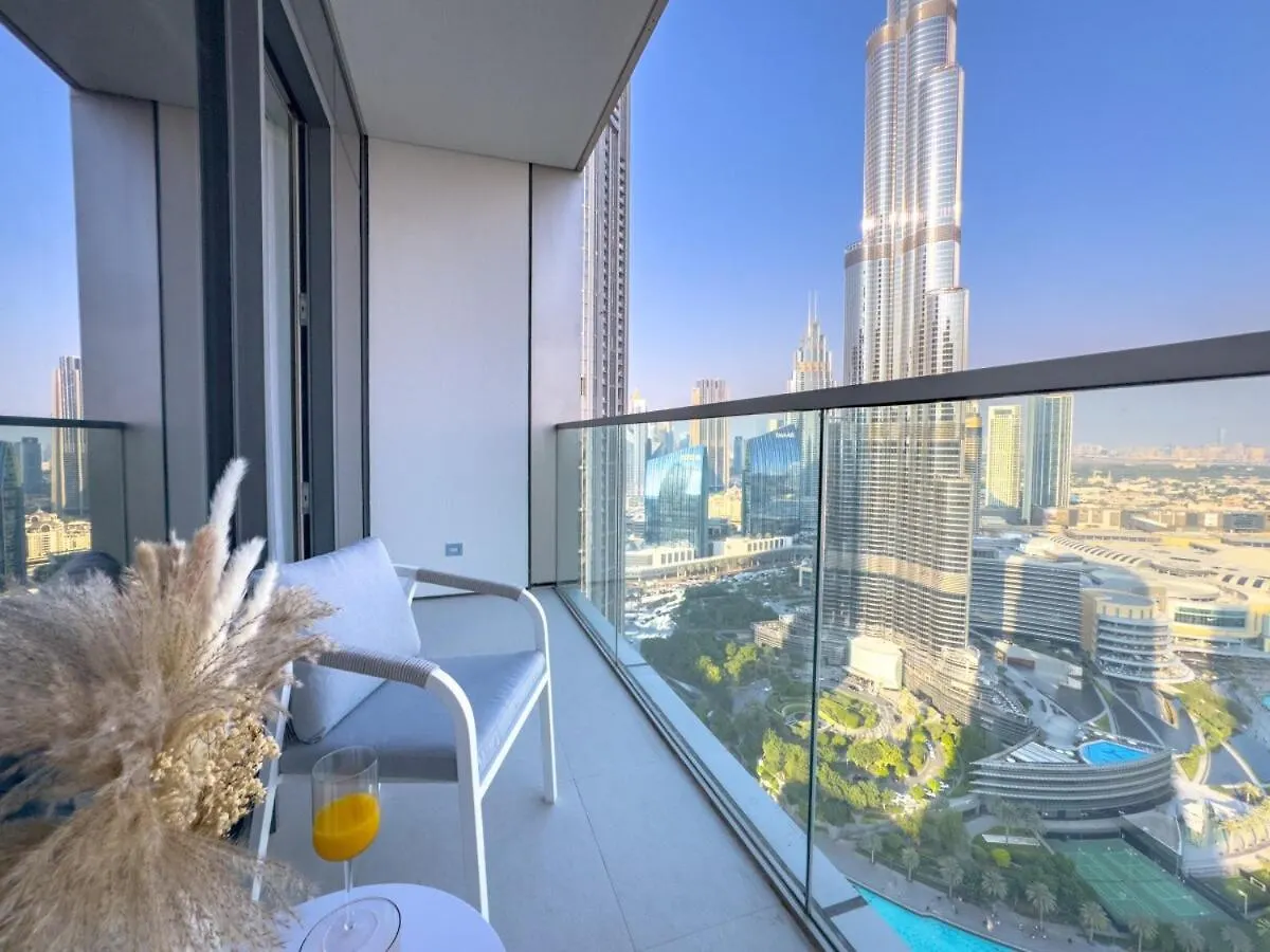 Grande Signature Residences 2Br - Epic Burj Khalifa View At 42Nd Floor For 6-Guests Dubai